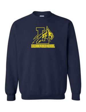 #22- Navy Crewneck- Printed (Logo #2)