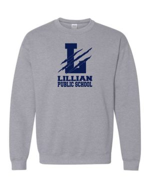 #21- Sport Grey Crewneck- Printed (Logo #1)
