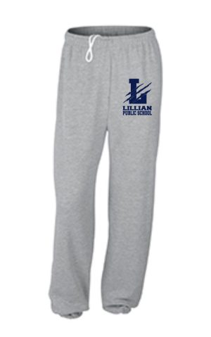 #47- Sport Grey Sweatpants- Printed (Logo #1)