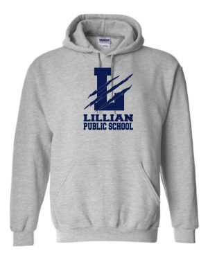#30- Sport Grey Hoody- Printed (Logo #1)