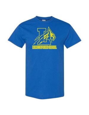 #5- Royal Blue Cotton T-Shirt- Printed (Logo #2)