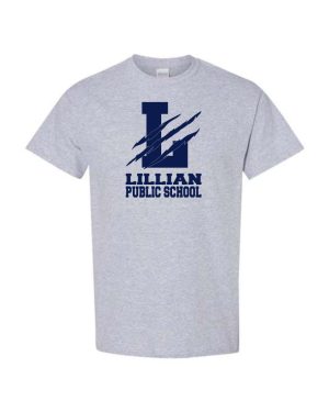 #3- Sport Grey Cotton T-Shirt- Printed (Logo #1)