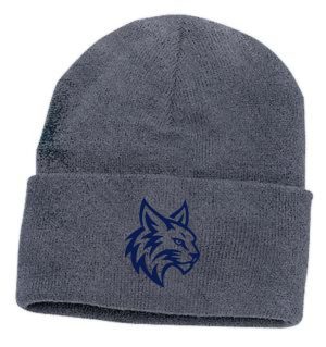#69- Athletic Oxford Fold Over Toque- Embroidered (Logo #3)