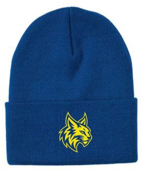 #68- Royal Fold Over Toque- Embroidered (Logo #3)